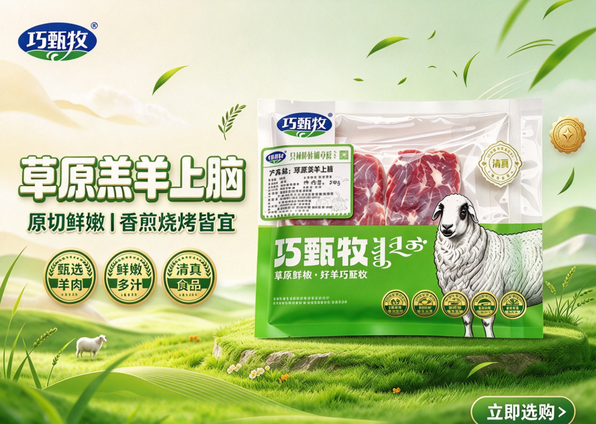 草原羔羊上脑 300g