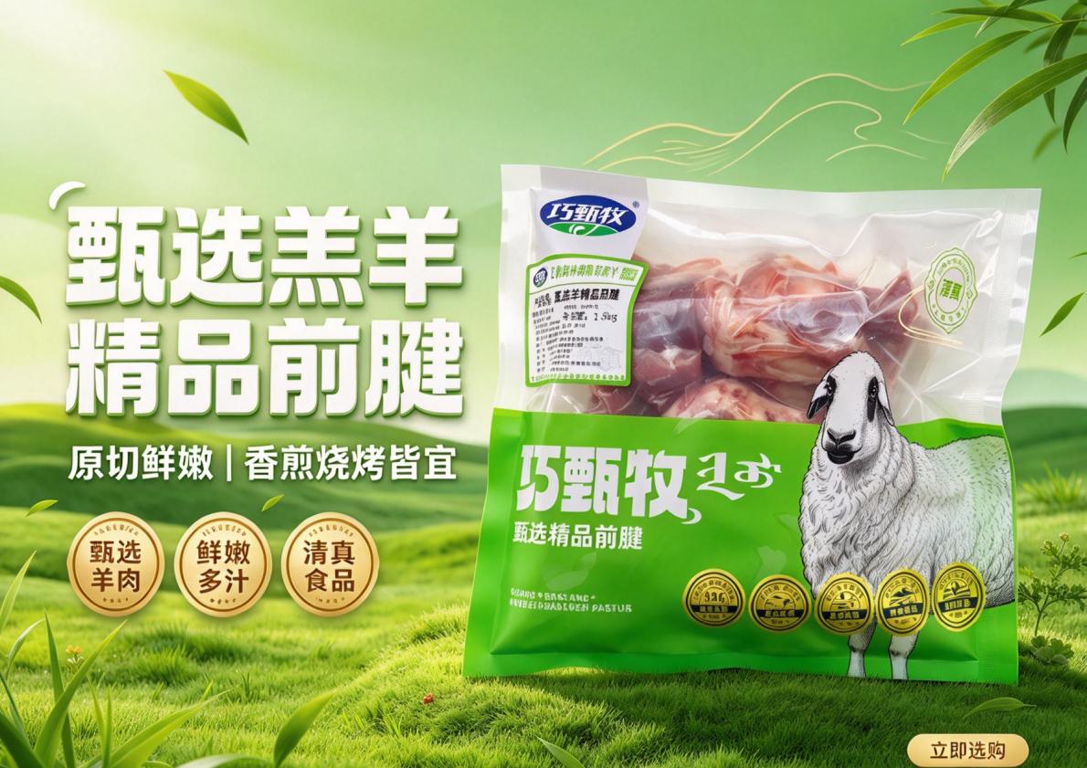 甄选羔羊精品前腿